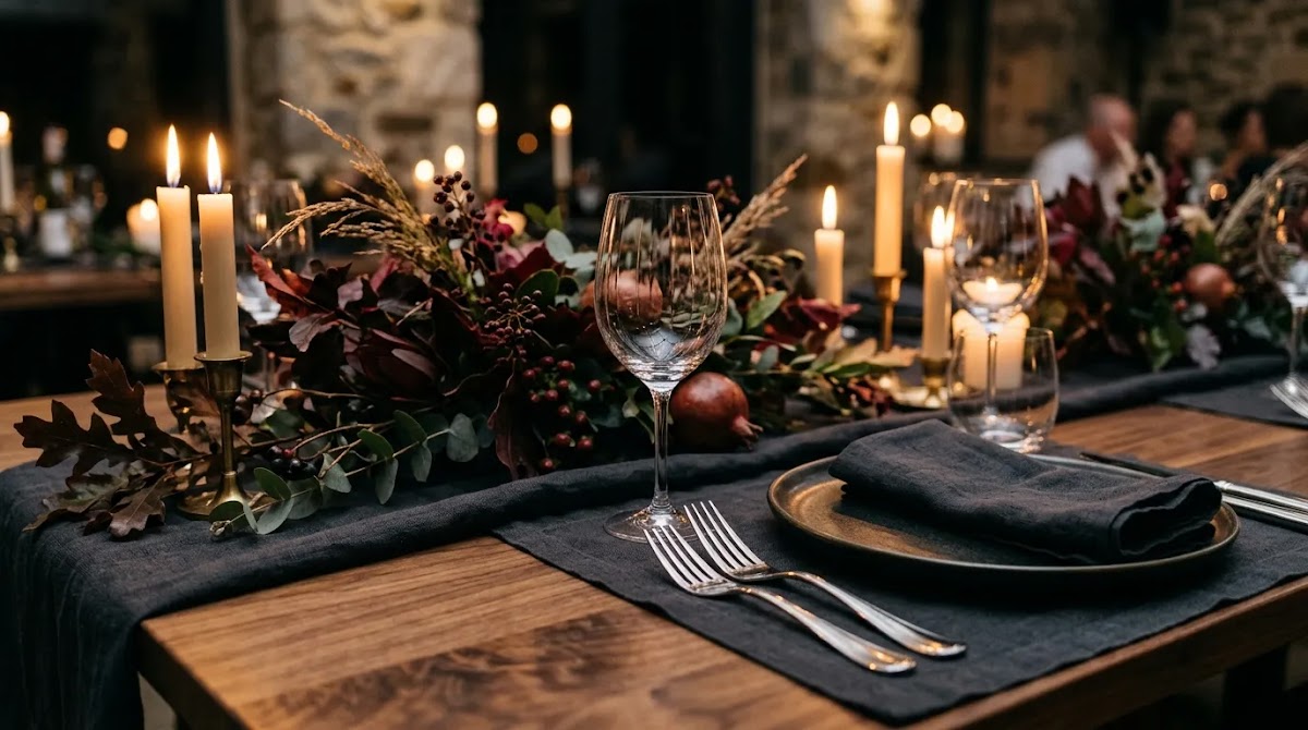 Best New Zealand wine Hong Kong dinner setting inspired by elegant New Zealand Pinot Noir occasions