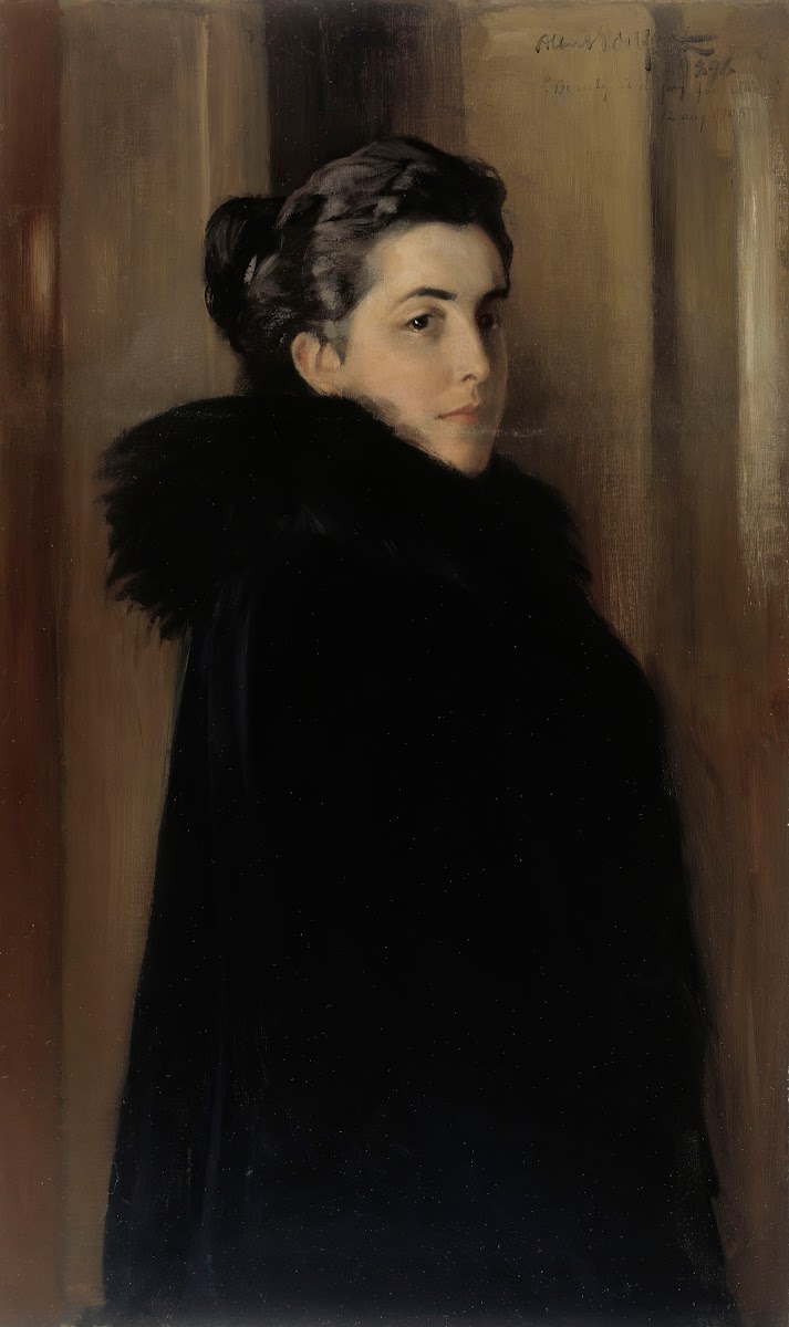 Portrait of the Artists Wife Ellan Edelfelt 1896