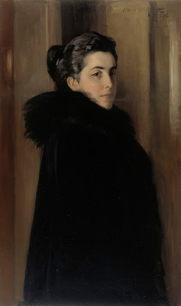 Portrait of the Artists Wife Ellan Edelfelt 1896