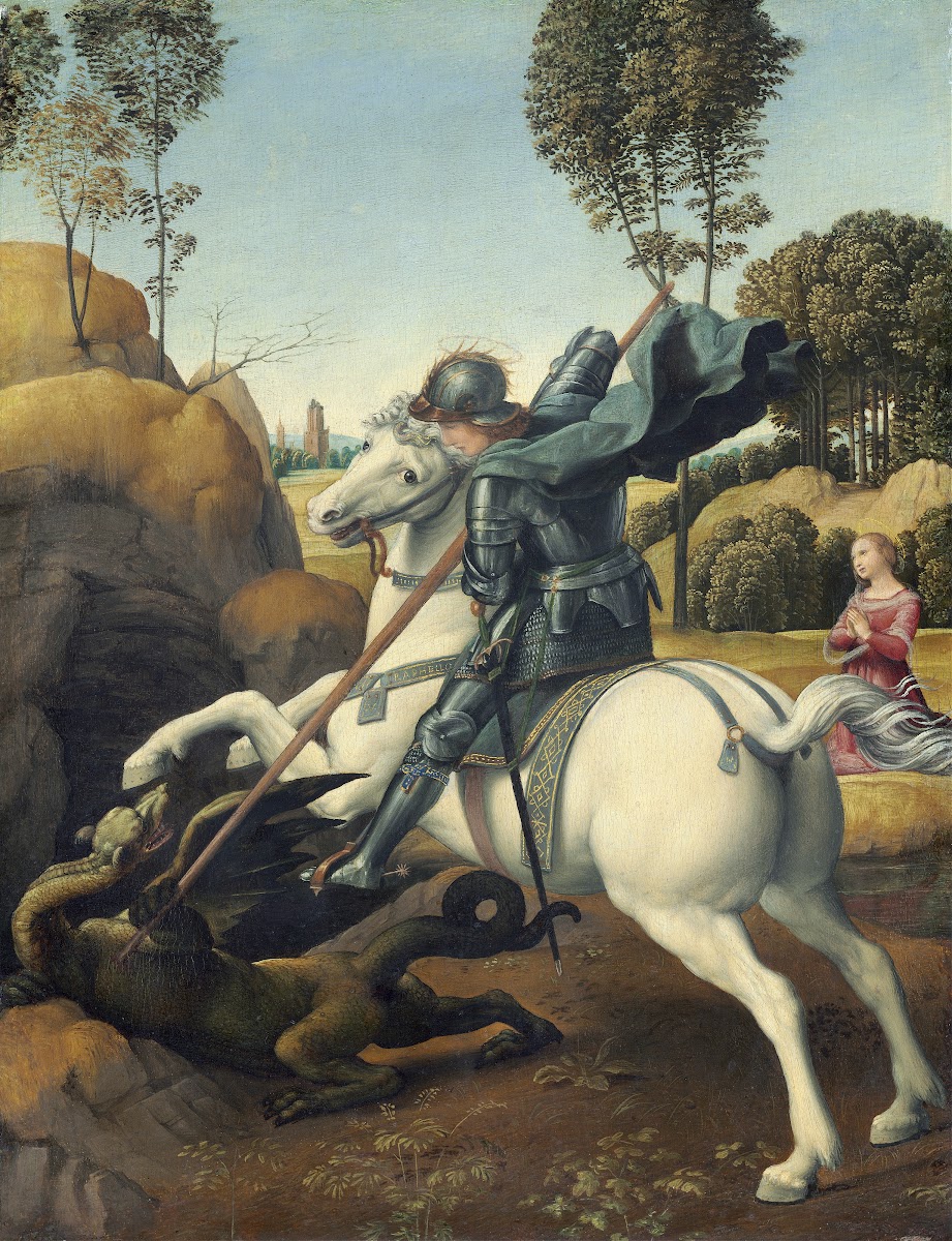 Saint George and the Dragon c 1506