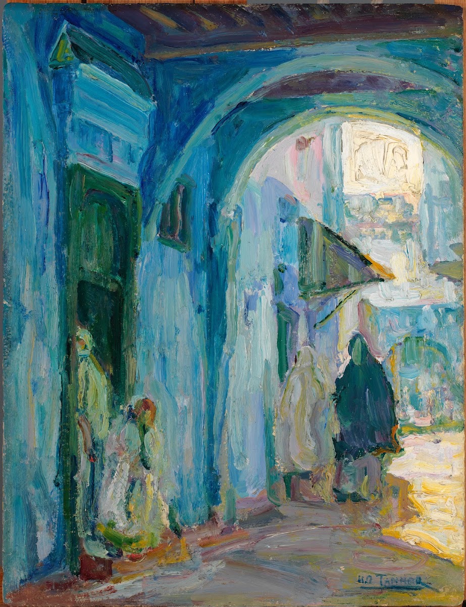 Street in Tangier ca 1910