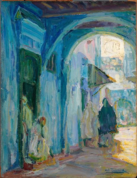Street in Tangier ca 1910