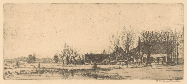 Boerderij bij Voorburg 1888 1934