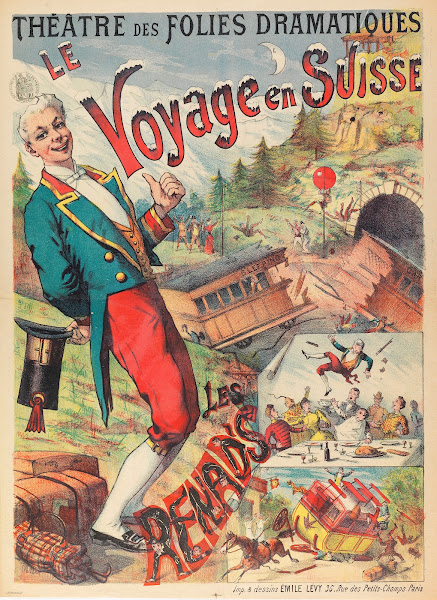 Theâtre Des Folies Dramatiques Le Voyage En Suisse Les Renads 1892