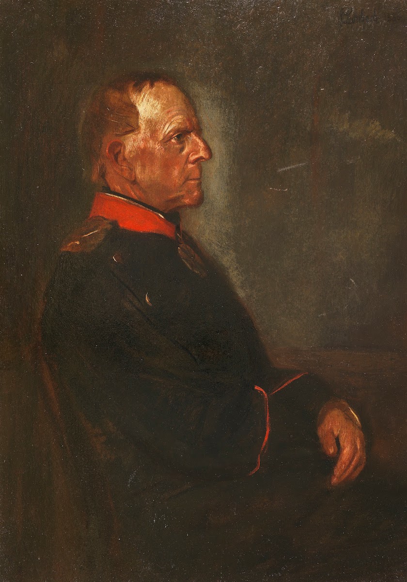 Porträt Helmut Graf von Moltke 1886
