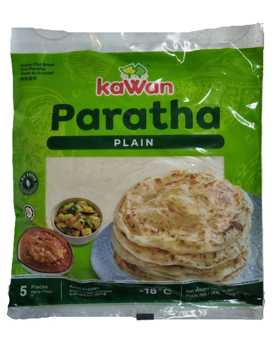 Kawan Roti Paratha Plain 5Pcs X 80G