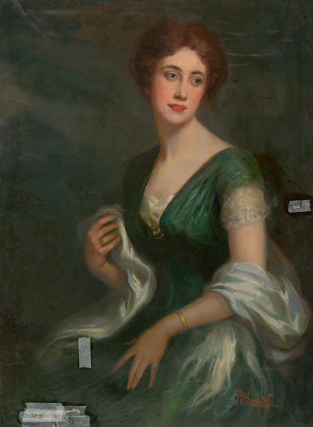 Portrait of Daughter Irma 1900