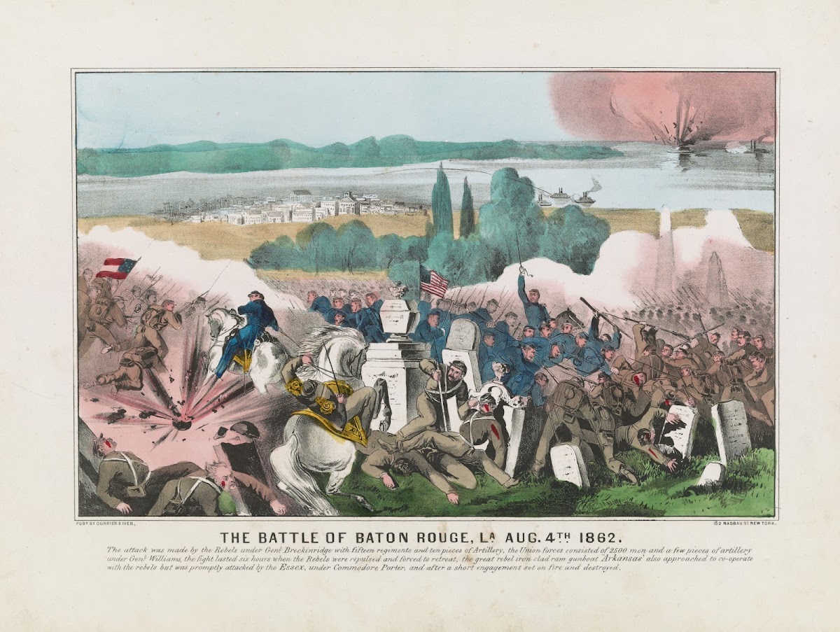 The Battle of Baton Rouge La Aug 4th 1862 1862