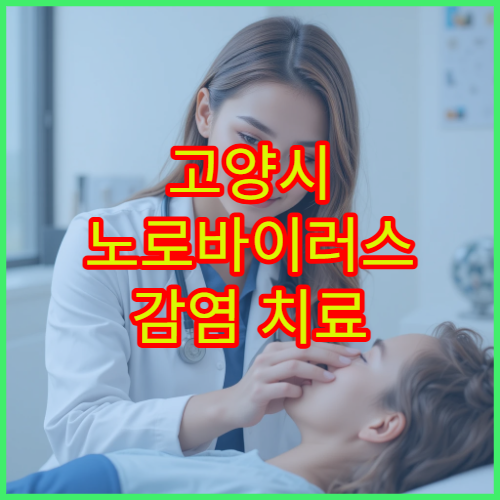 고양시 노로바이러스 감염 치료 및 식중독 예방 진료 가능한 병원