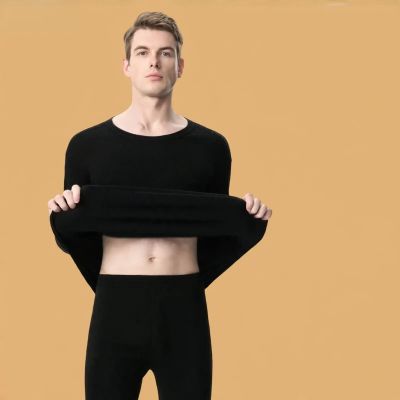Men's Cotton Thermal Underwear Set