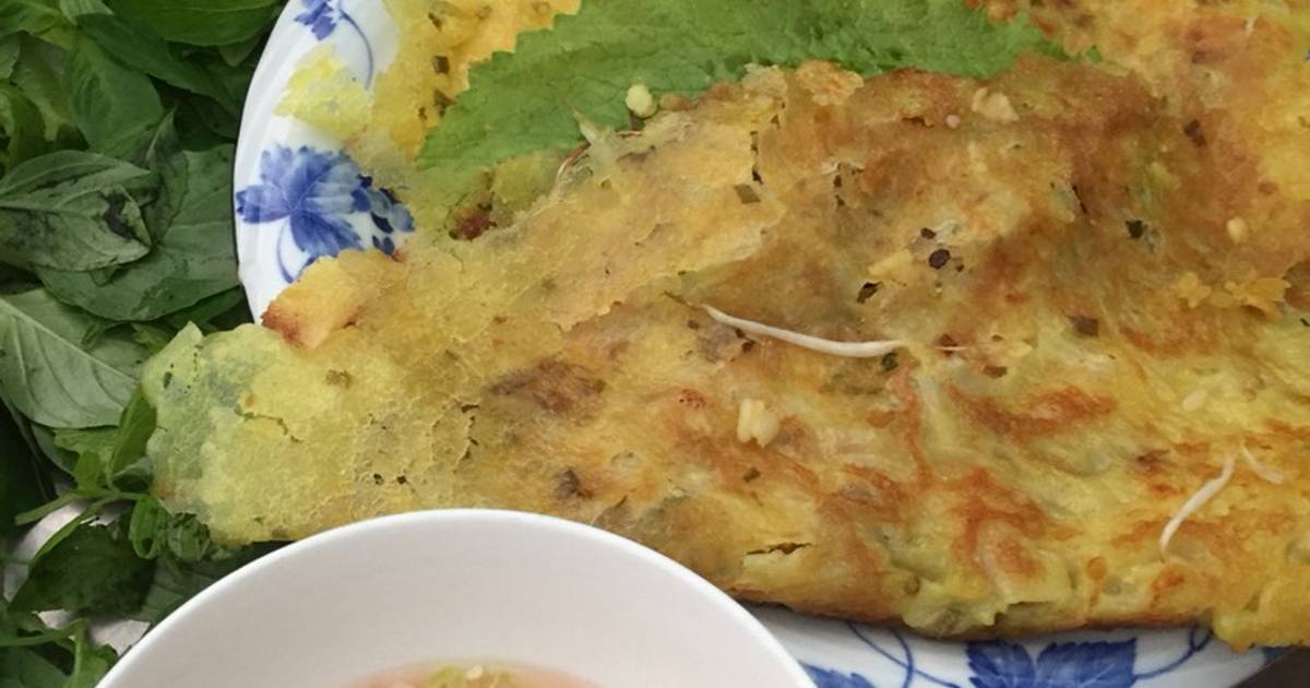 Bánh xèo nấm (chay) 🍄🍄🍄