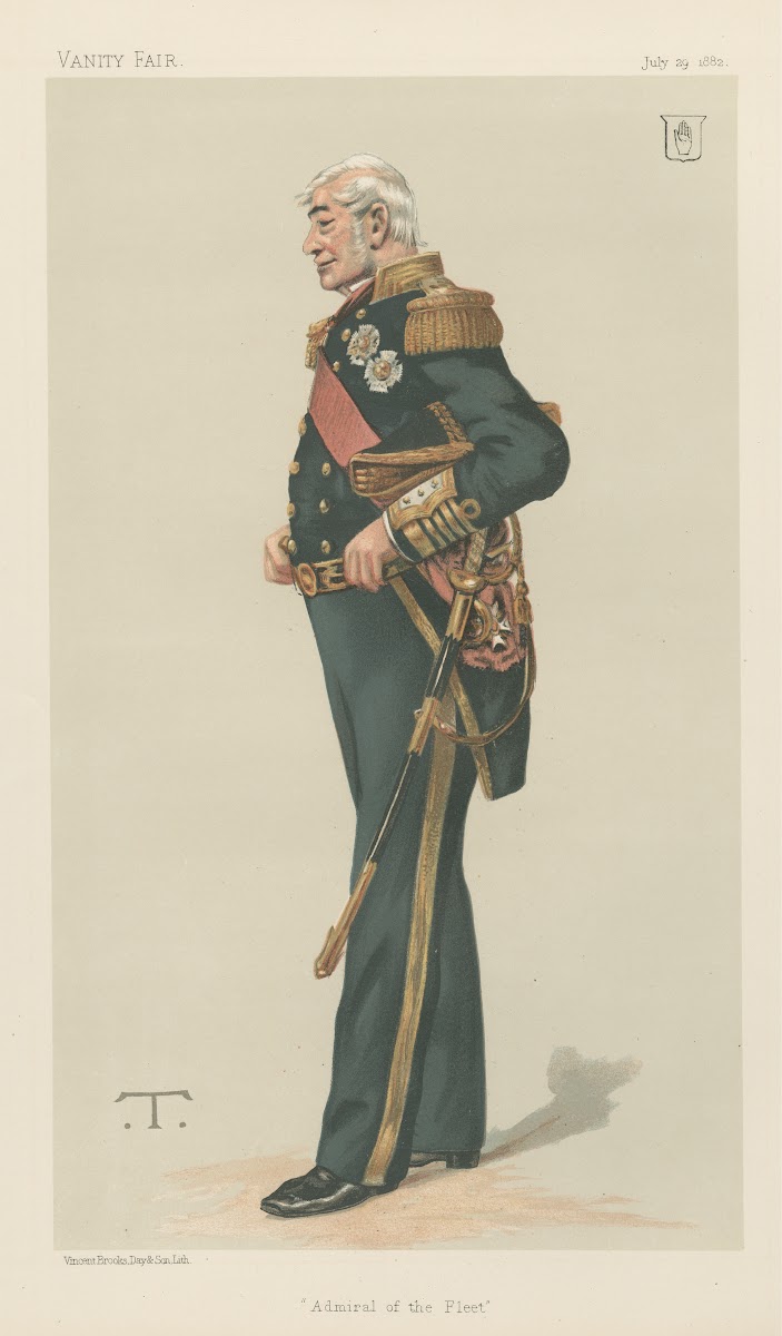 Vanity Fair Military and Navy Admiral of the Fleet Sir Alexander Milne July 29 1