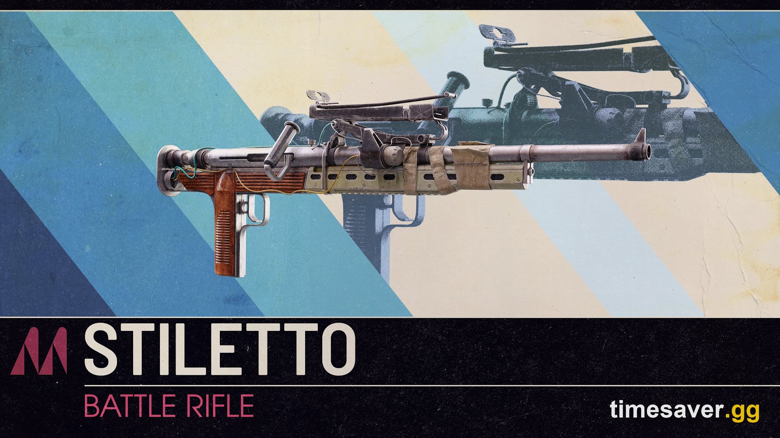The Stiletto — one of the new Frozen Trail weapons worth bringing for the Frigate's close-quarters fights
