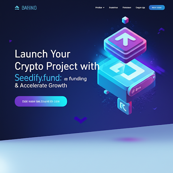 Launch Your Crypto Project with Seedify.fund: Secure Funding & Accelerate Growth