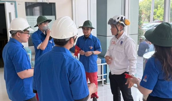 Sức trẻ PV Shipyard: Động lực mới cho an toàn giao thông nội bộ