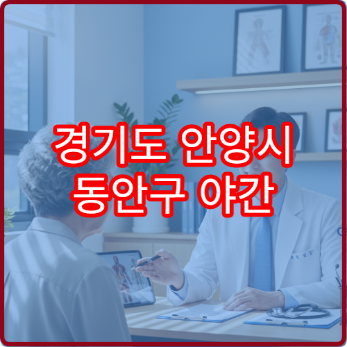경기도 안양시 동안구 야간 가정의학과 진료 병원 고혈압·당뇨 관리 상담