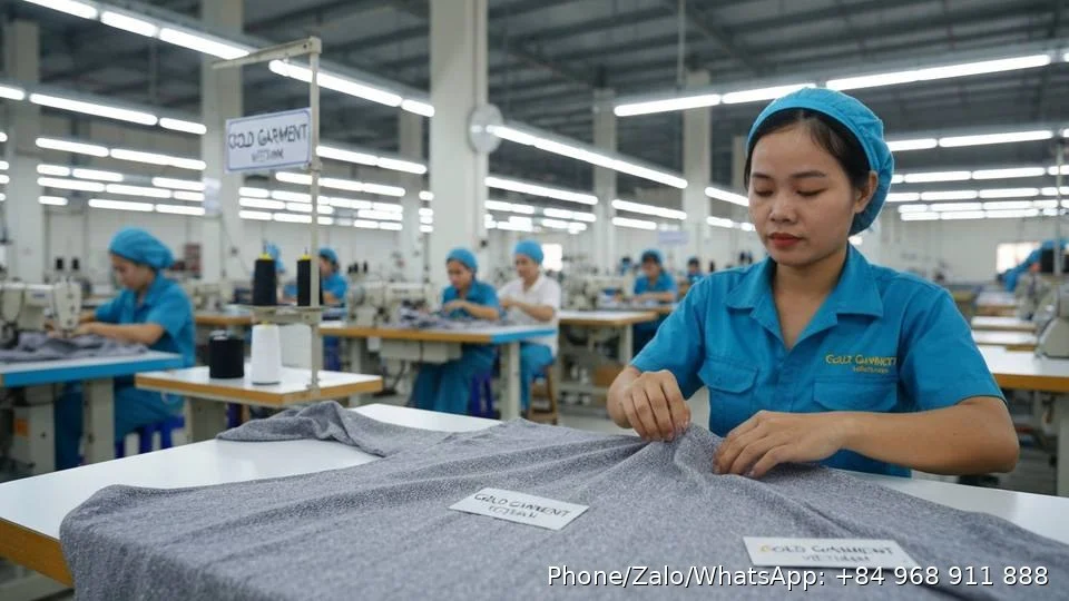 apparel manufacturer - Gold Garment Vietnam