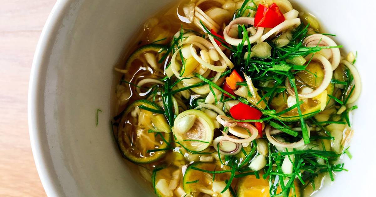 Nước chấm ốc luộc ngon ngon🥣🌶🍋