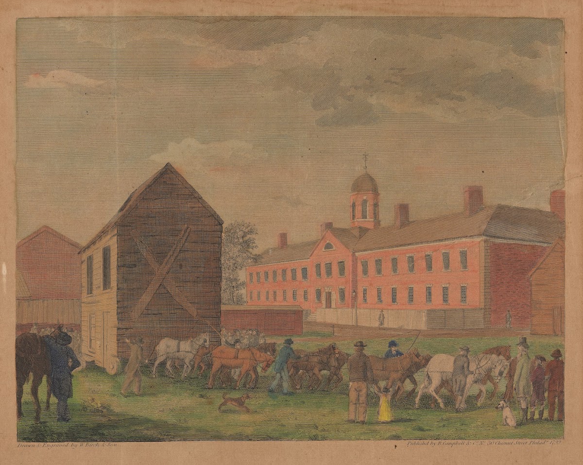 Goal in Walnut Street Philadelphia 1799