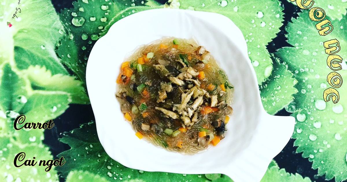 Miến lươn nước rau củ