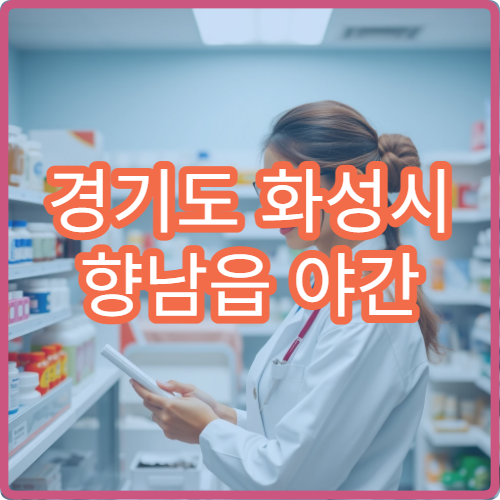 경기도 화성시 향남읍 야간 정형외과 퇴근 후 통증 치료