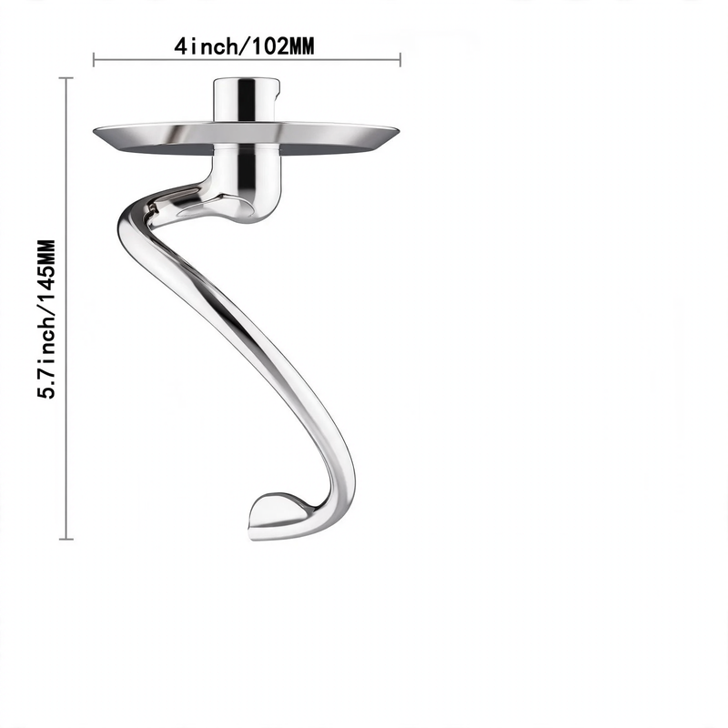 Mixing tool set for stand mixer, stainless steel