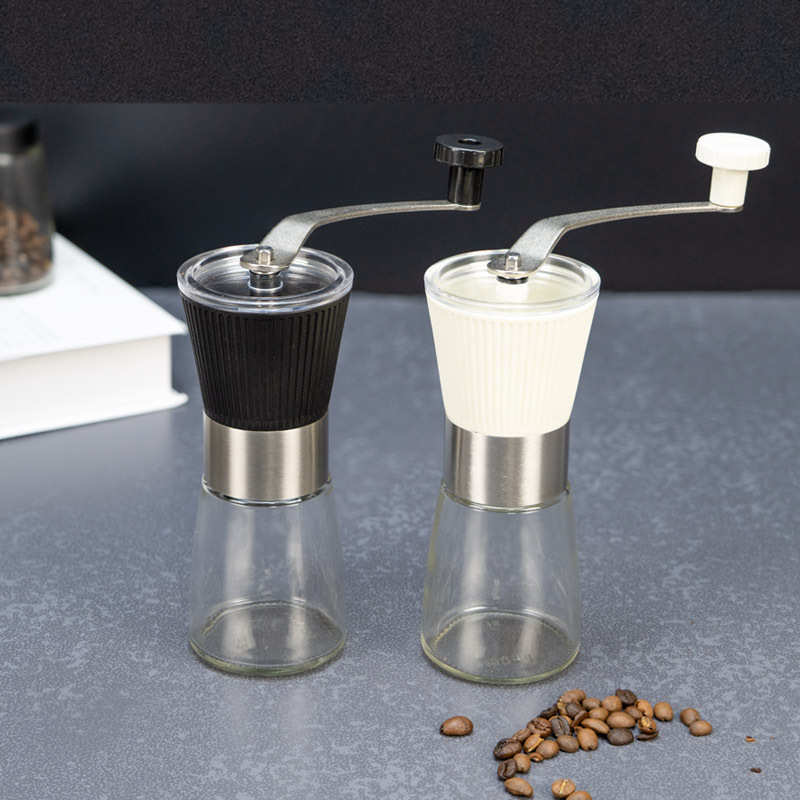 Handkaffeemühle aus Edelstahl