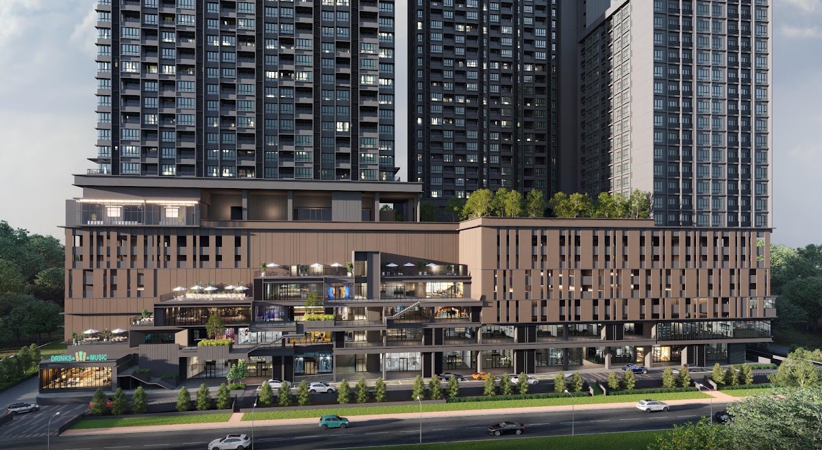 Avantro Residences — project retail podium