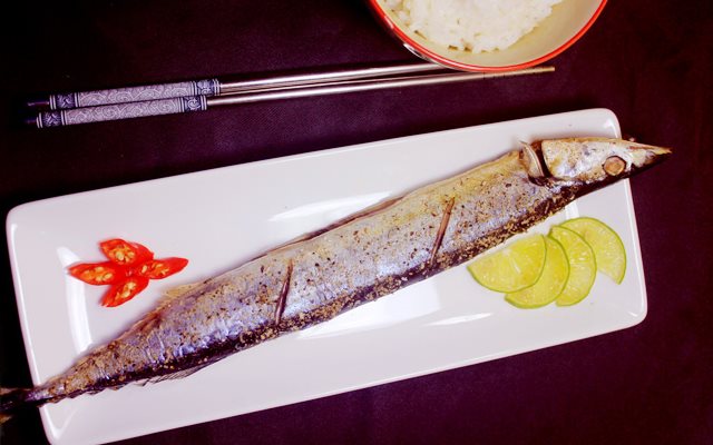 Cá Thu Nướng Muối Tiêu