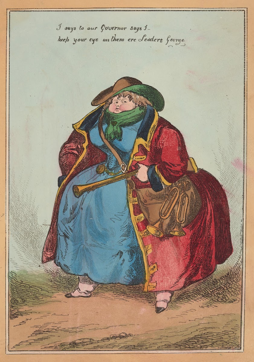The guard wot looks arter the sovereign 1829