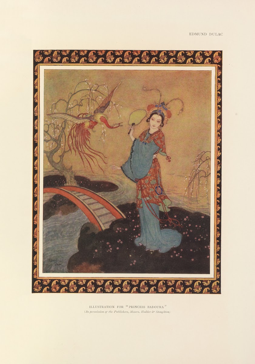 Illustration for Princess Badoura 1914