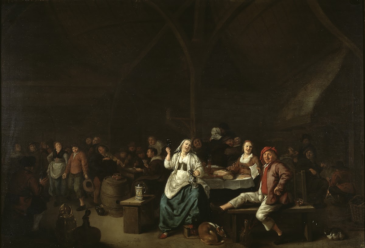Drinking Bout in an Inn