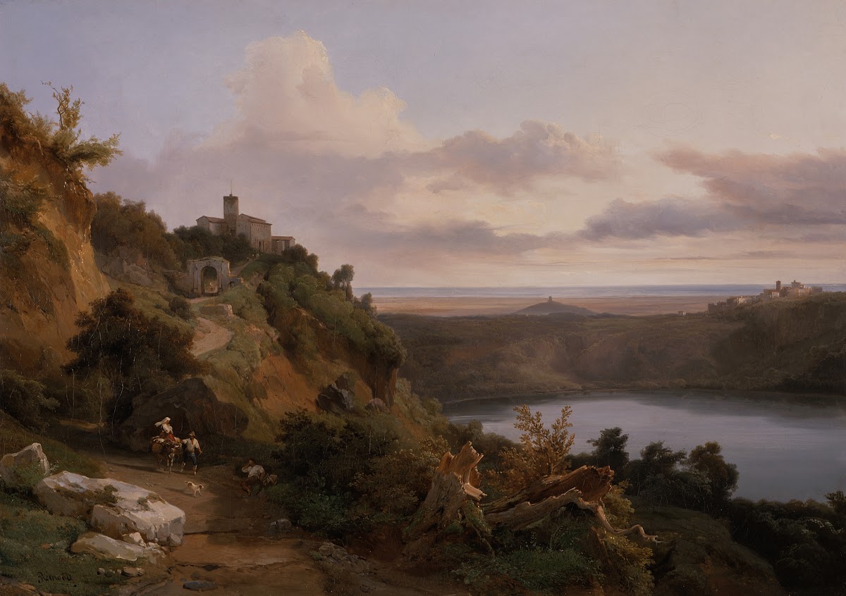 Lake Nemi circa 1830