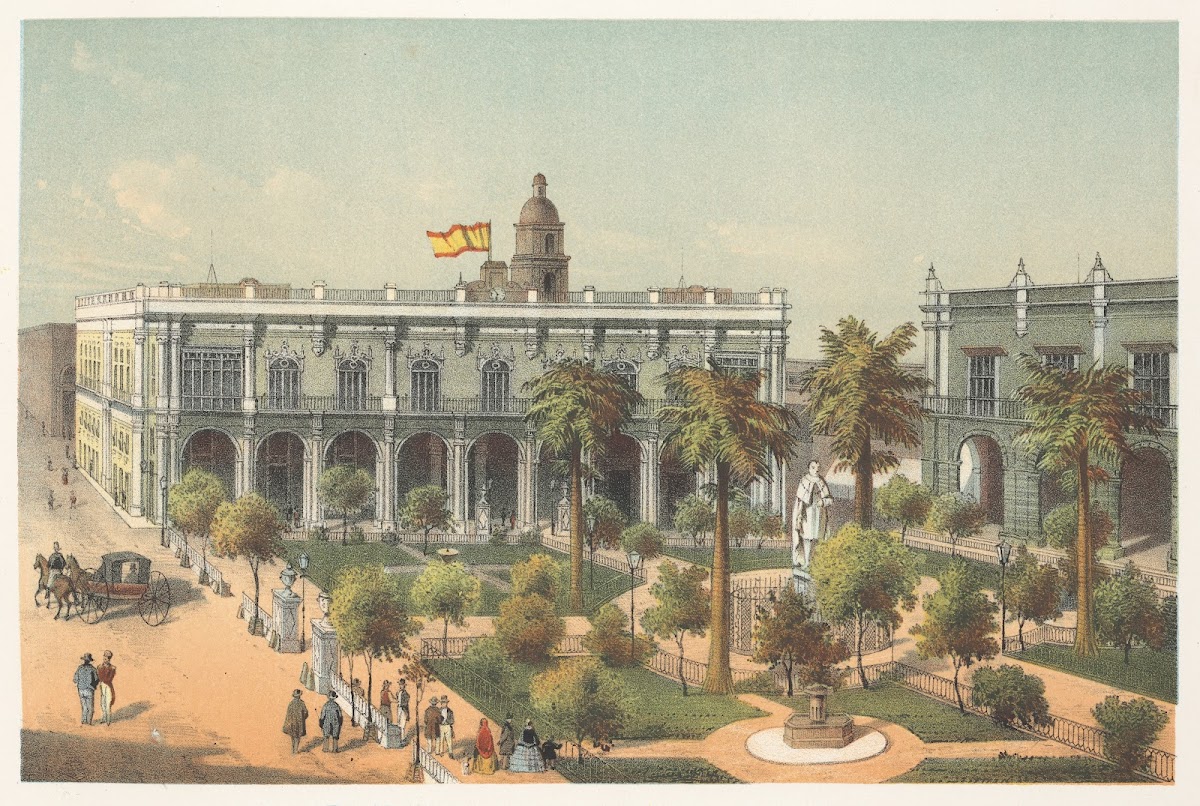 Plaza de Armas 1855