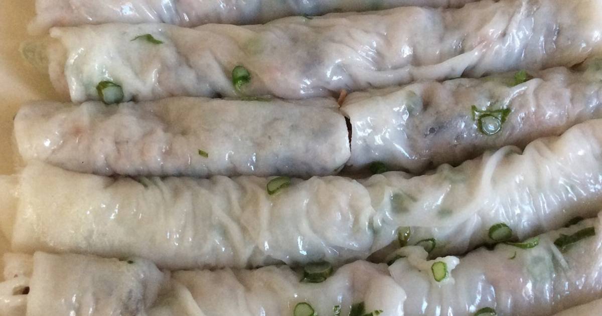 Bánh cuốn tráng chảo