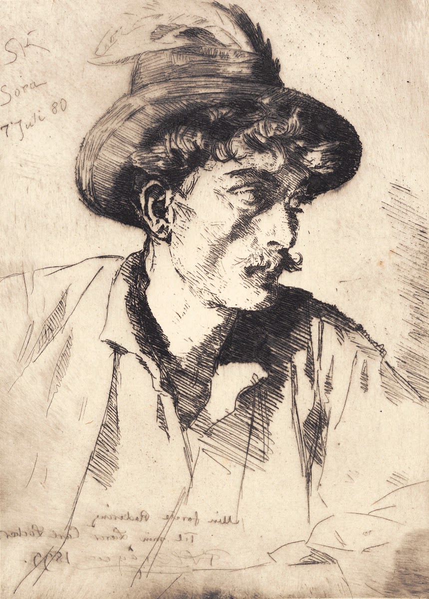 Italiensk landarbejder Sora 1880
