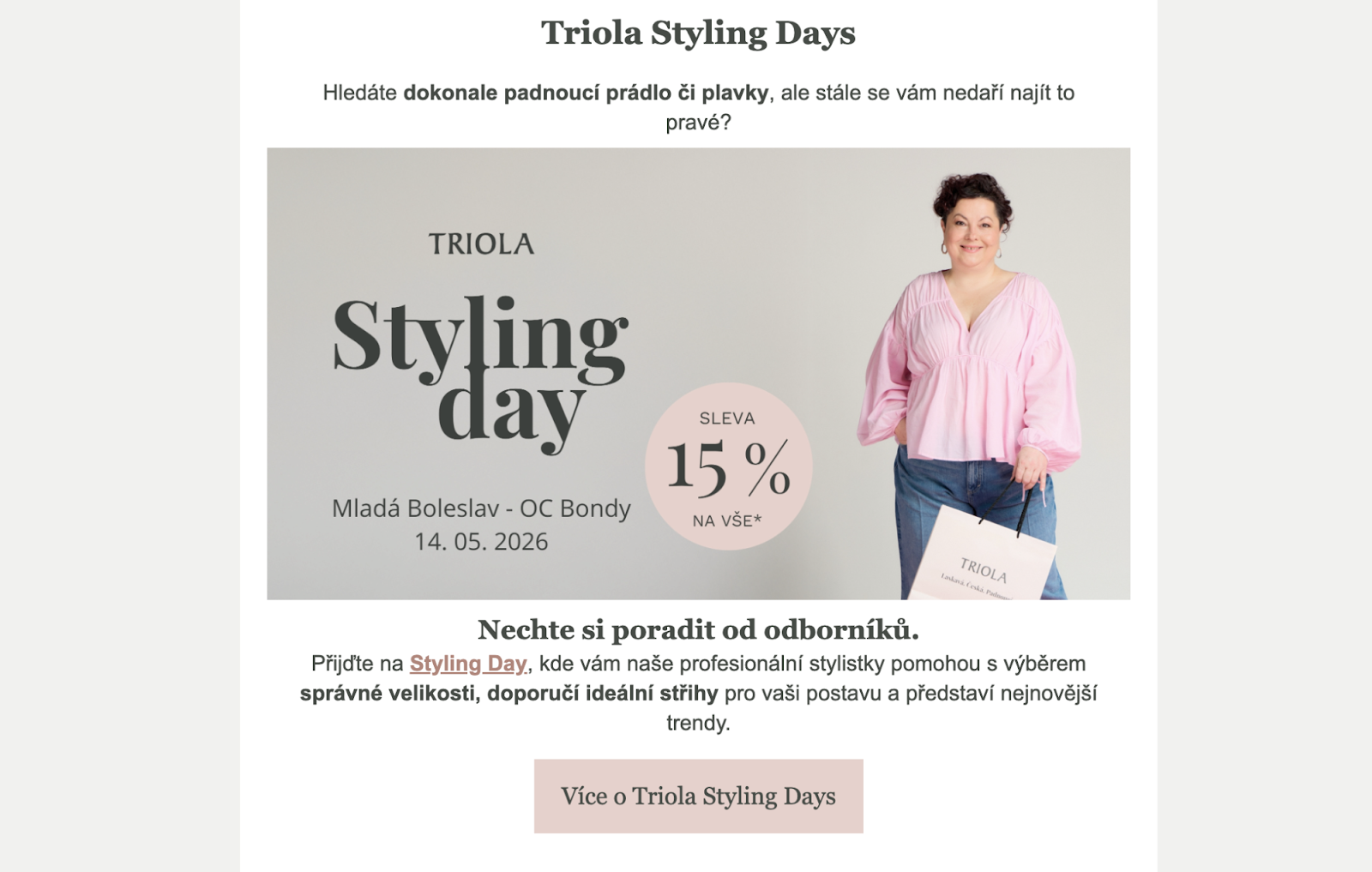 Styling Days — pozvánka