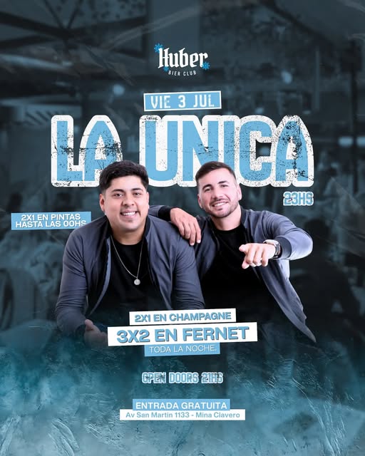 La Única en Huber Bier Club