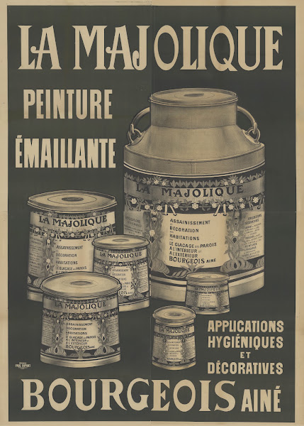La Majolique peinture émaillante Applications hygiéniques et décoratives Bourgeo