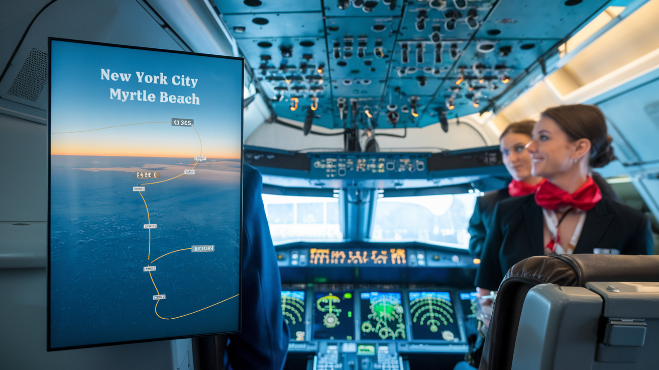 How Long Is the Flight from NYC to Myrtle Beach?
