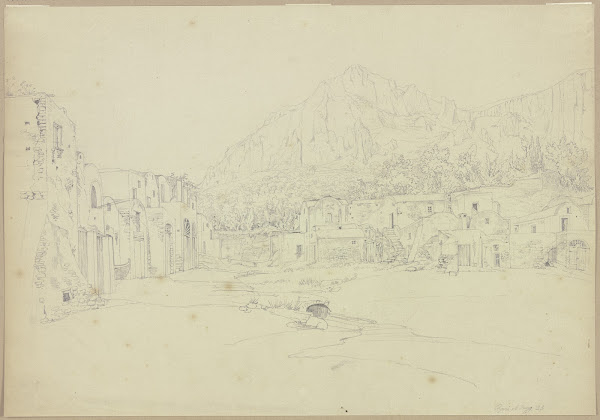 Square in Capri 1823