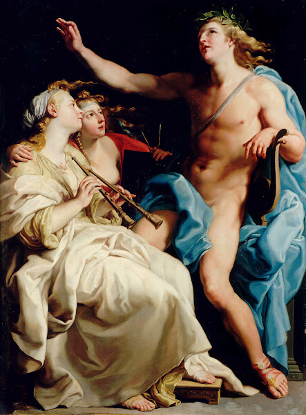 Apollo And Two Muses 1741