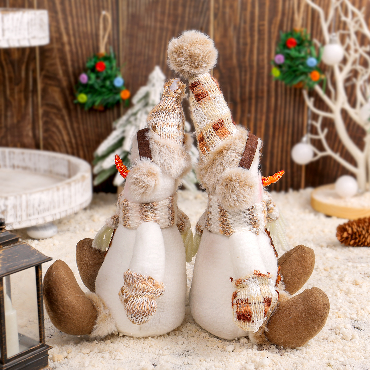 Weihnachts-Wichtel aus Strick, verschiedene Ausführungen