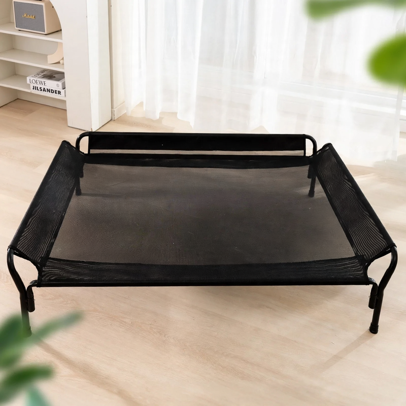 Dog bed with backrest, washable, all seasons