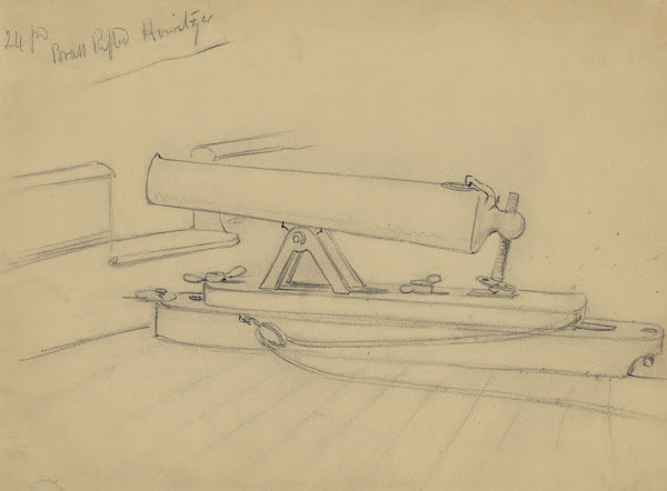 24 pd brass rifled Howitzer 1860 1865