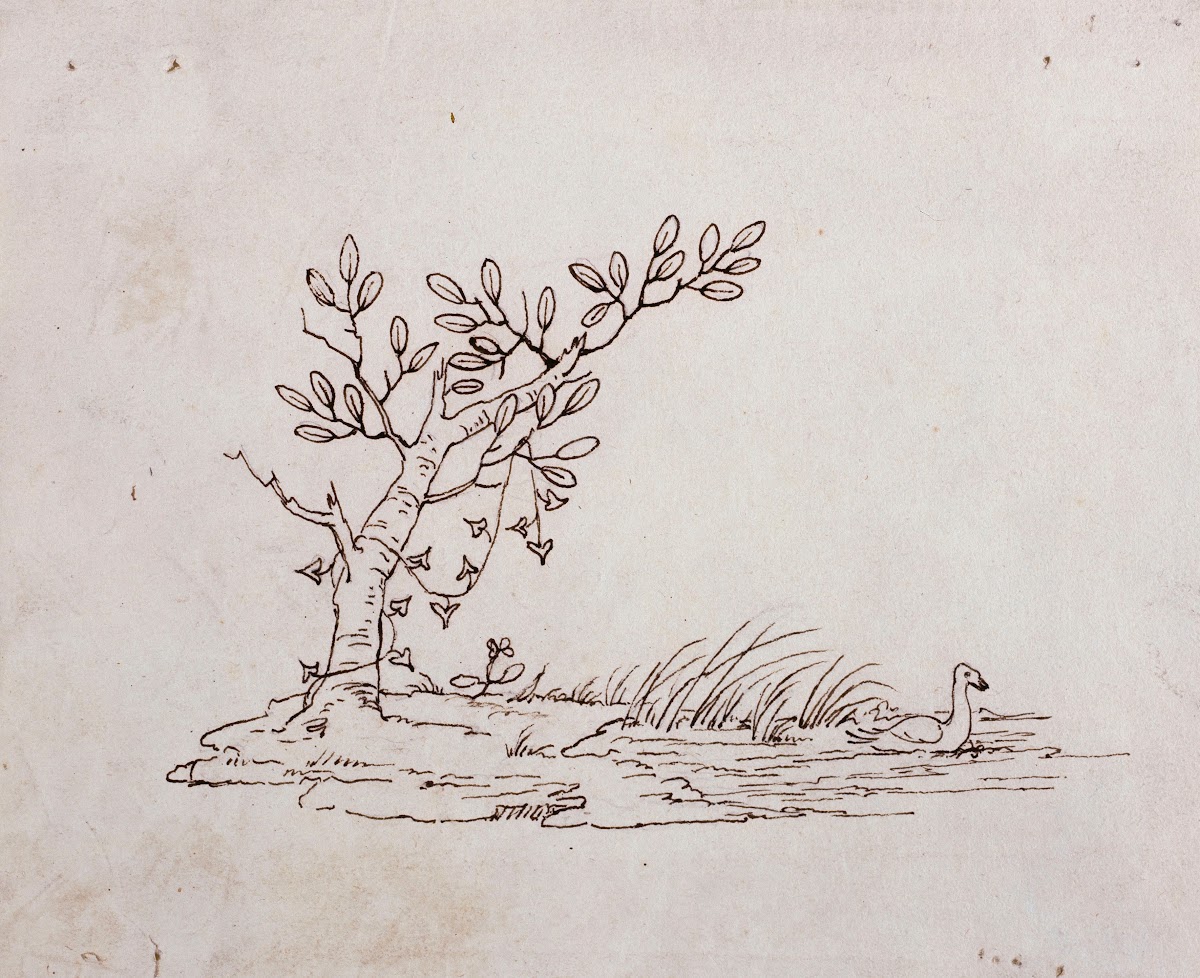 Petite composition avec un arbre 1735   1814
