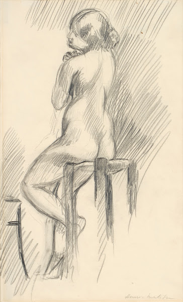Nu Assis Sur Un Tabouret 1905 1907