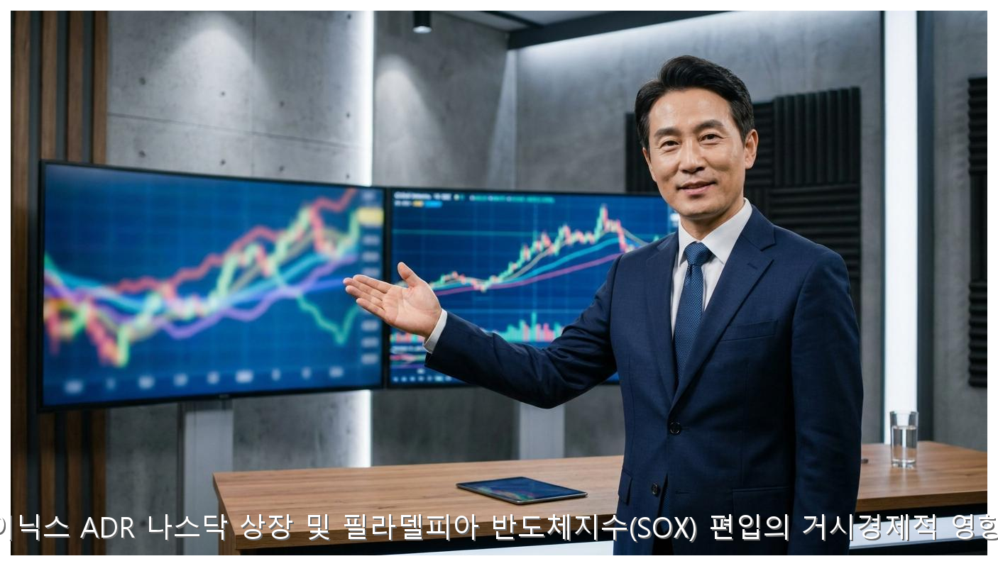 SK하이닉스 ADR 나스닥 상장 및 필라델피아 반도체지수(SOX) 편입의 거시경제적 영향 분석 핵심 안내 및 분석 인포그래픽 (4)