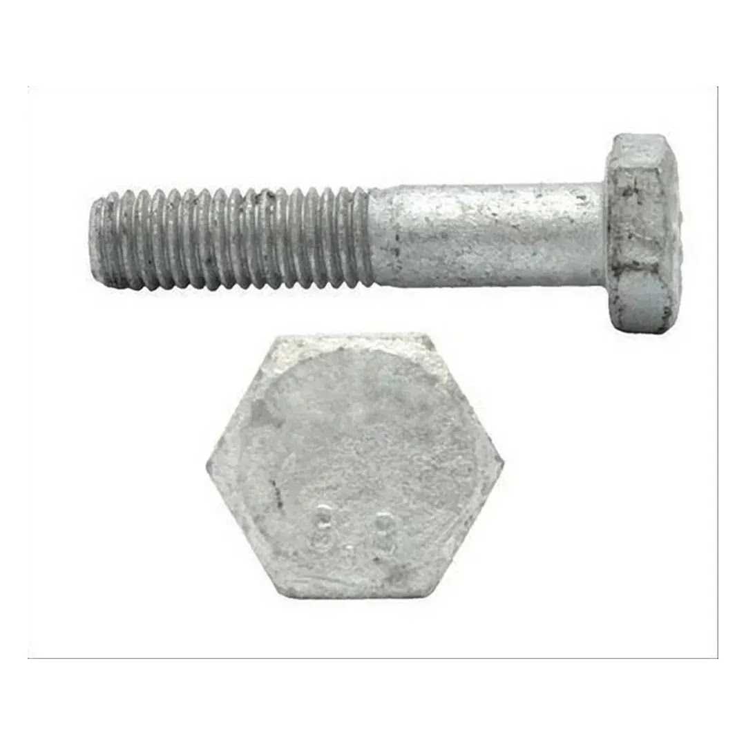 Hex Head Bolts M16x165 MS HDG 601