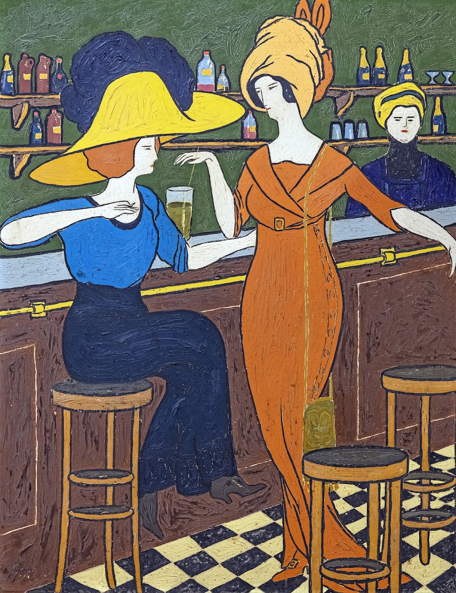 Women in cafe 1910